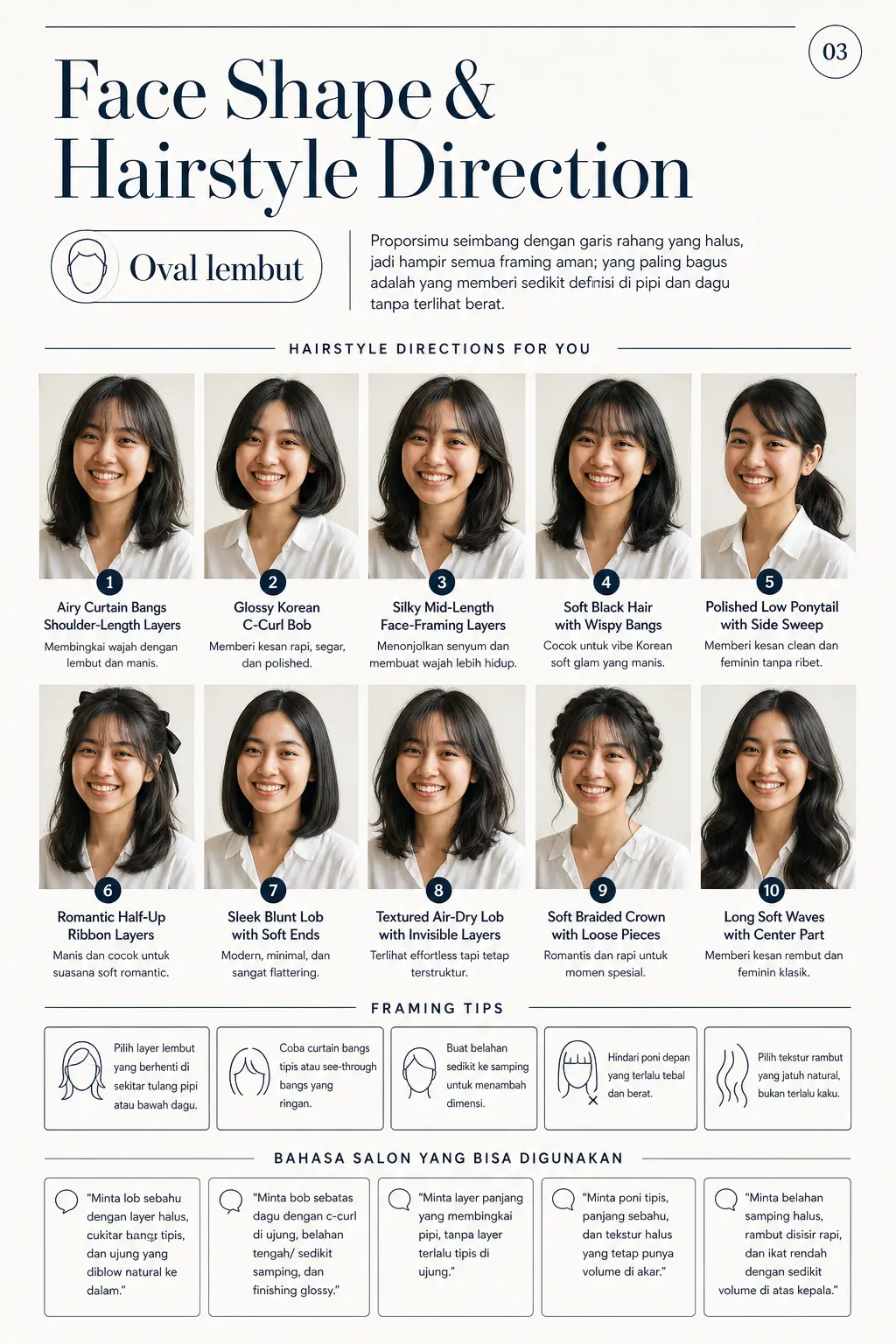 Hairstyle Direction